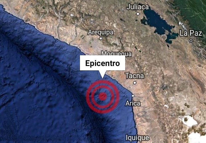 Un sismo de magnitud 5.0 sacude la costa de Perú