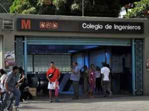 Detuvieron a carteristas solicitados a las afueras del Metro de Caracas