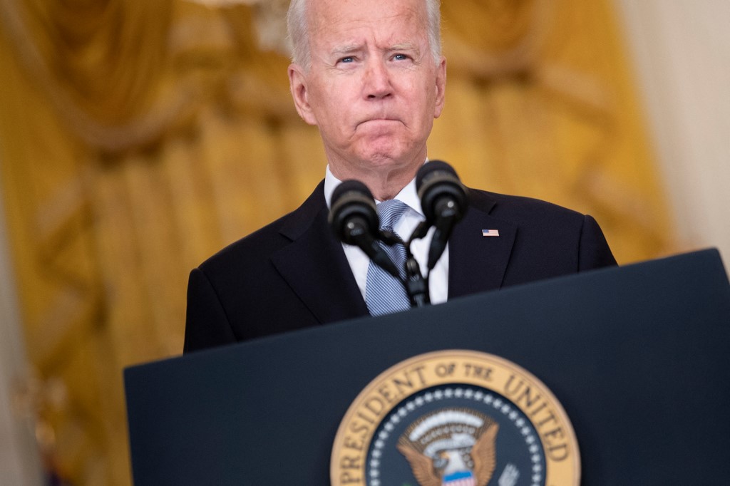 Biden reiteró que mantiene firmemente su decisión de retirarse de Afganistán
