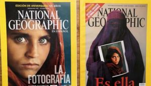Qué ocurrió con “la niña afgana” de la legendaria portada de National Geographic (Foto)
