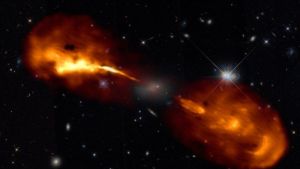 Descubren un agujero negro fuera de la Vía Láctea con nuevo e innovador método de detección
