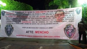 Amenazas, denuncias y propaganda del horror: Las 60 “narcopancartas” difundidas por un Cartel mexicano en 2021
