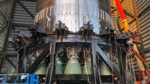 Las primeras imágenes del cohete más grande y potente: El Starship Super Heavy de SpaceX