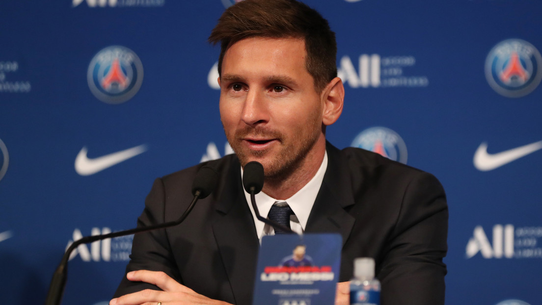 Lo que dijo Messi durante su presentación como nuevo jugador del París Saint-Germain