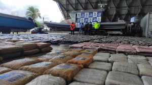 Más de 100 toneladas de cocaína fueron decomisadas en operaciones lideradas por Colombia