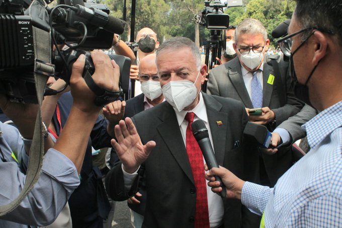 “El diálogo es esperanzador”: Arias Cárdenas, embajador del chavismo en México participa en las negociaciones (VIDEO)