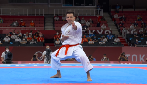 Antonio Díaz superó la primera ronda clasificatoria del kata de Tokio 2020