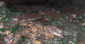 Denunciaron que toneladas de comida se dañaron en galpón del Clap en Táchira (Imágenes)