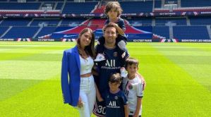 Antonela Roccuzzo dedicó sentido mensaje a Messi y compartió una foto familiar en PSG