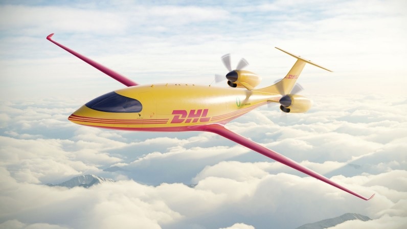 DHL Express encarga 12 aviones de carga totalmente eléctricos a Eviation