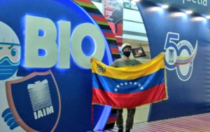 EN VIDEO: Medallista olímpico Daniel Dhers ya se encuentra en Caracas