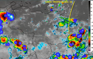 El Inameh prevé fuertes lluvias en varios estados de Venezuela este #16Ago