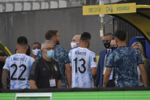 Policía de Brasil abrió una investigación contra los cuatro futbolista argentinos