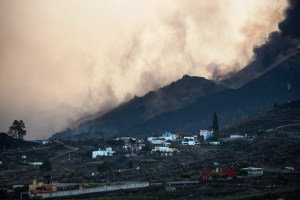 Más de mil construcciones afectadas por el volcán de La Palma