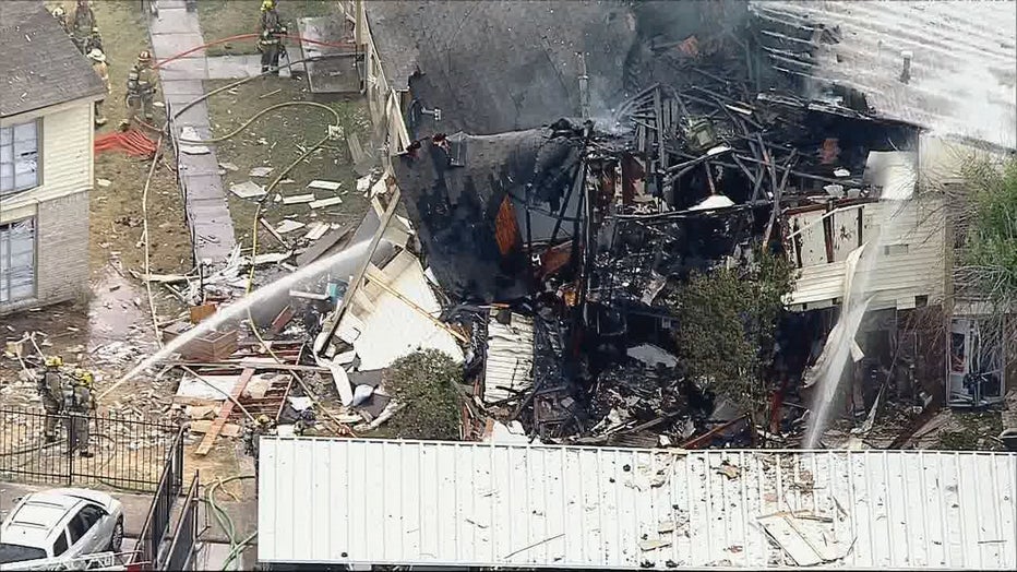 Al menos siete heridos tras colapso de un edificio en Texas por aparente explosión de gas