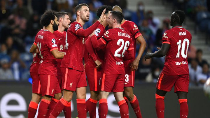 Liverpool goleó al Oporto y es líder en su grupo de la Champions
