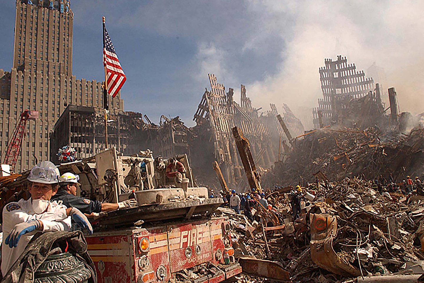 El servicio secreto de Estados Unidos publicó fotos inéditas del atentado terrorista del #11Sep