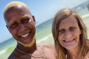 La abuelita que se casó con un hombre 37 años menor, abrió un OnlyFans y se hizo viral (Fotos)