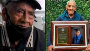 “¡No tengo límites!”: Abuelito de 85 años se gradúa como ingeniero y ahora quiere la maestría