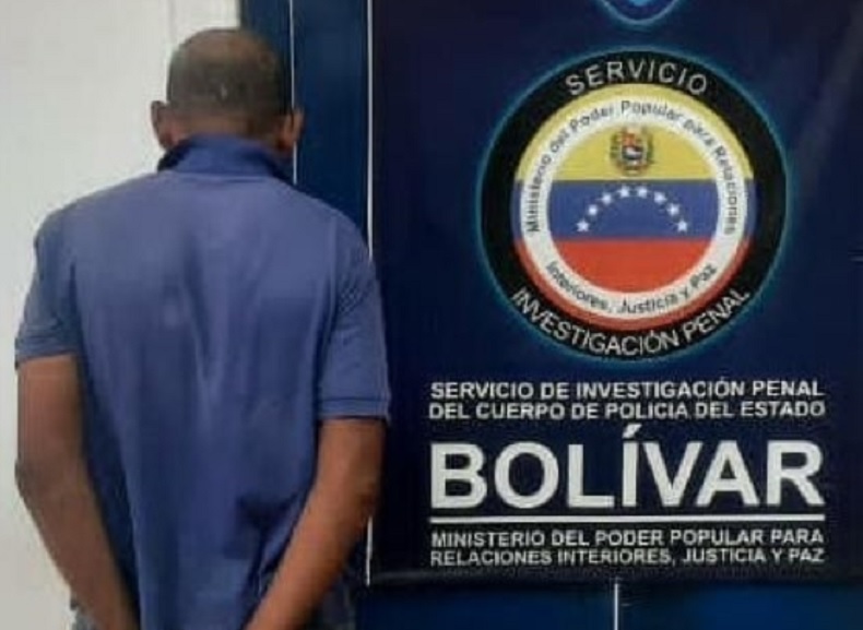 Detienen a sujeto por presunto abuso sexual en el estado Bolívar