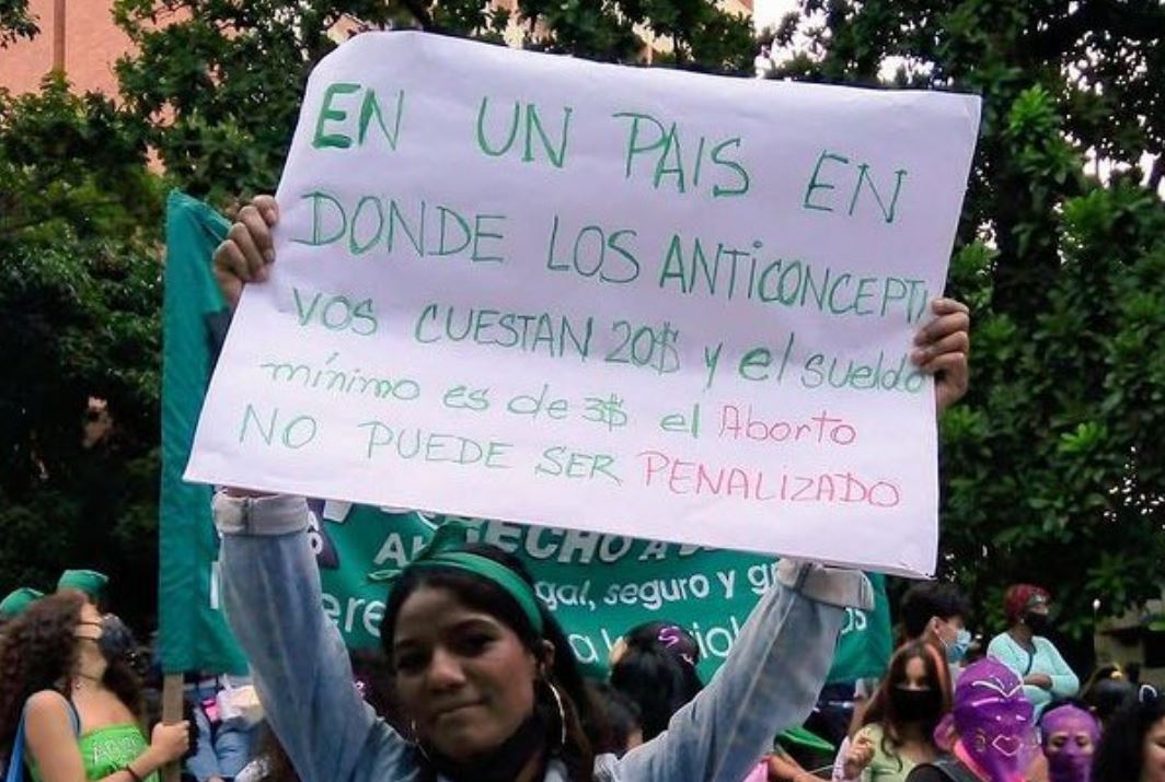 Manifestaron en Caracas para exigir la despenalización del aborto (Fotos y video)