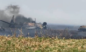 Piloto brasileño sobrevivió a accidente con avión de la Fuerza Aérea (Video)