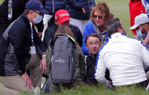 EN IMÁGENES: Actor de Harry Potter sufrió un incidente médico durante un torneo de golf