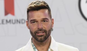 ¡Upa! Ricky Martin dejó su trasero al descubierto en una videollamada grupal con Enrique Iglesias