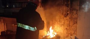 Indigentes habrían causado incendio en el comedor de la ULA (Fotos)