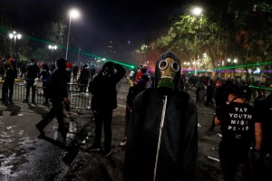 VIDEOS: Con saqueos culminó la “conmemoración de protestas” en Chile