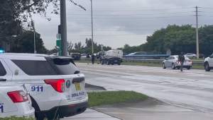 Dos policías resultaron heridos durante un tiroteo en Doral, Florida (IMÁGENES)
