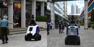Terror por robots que controlan el “comportamiento no deseable” en Singapur (Fotos)