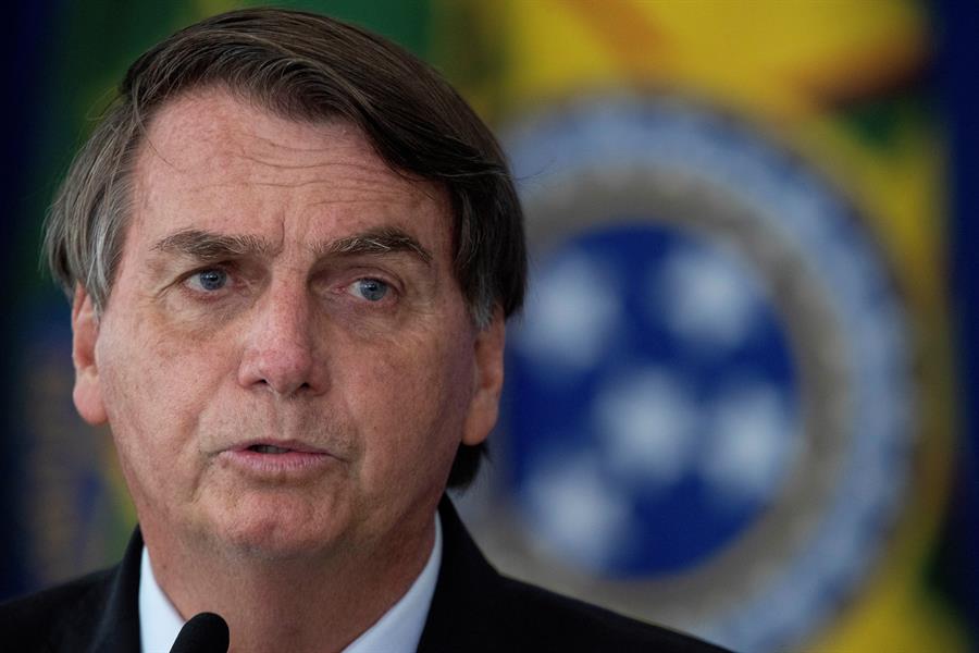 Bolsonaro reiteró que no será obligatoria la vacuna contra el Covid-19 en Brasil