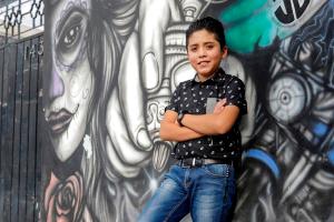 Brandon, el niño tatuador mexicano que plasma su talento en la piel (FOTOS)