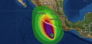 Huracán Rick en el Pacífico se acerca a costas de México