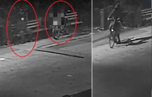 Cámaras captaron cómo un hombre apuñaló a un inmigrante para robarle su bicicleta en Manhattan
