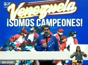 Maduro dijo que permitirá aforo de 40% en estadios de béisbol por comienzo de la Lvbp