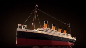 Lego venderá set para construir réplica del Titanic con más de nueve mil piezas (Video)