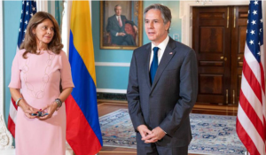 Antony Blinken conversó con la canciller de Colombia sobre la tragedia venezolana