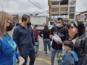 Carlos Scull reiteró su apoyo absoluto a la migración venezolana en Perú (FOTOS)