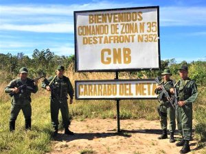 La Fuerza Armada venezolana movilizó a 1.702 militares de la Guardia Nacional hacia 46 puestos fronterizos con Colombia
