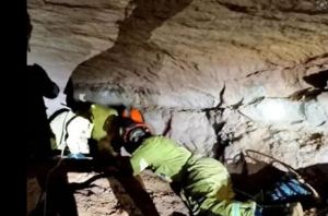 Imágenes: Cueva en Brasil se desmoronó dejando a un bombero muerto y ocho desaparecidos