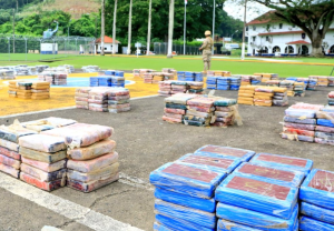 Imágenes: Decomisaron en Panamá casi dos mil paquetes de droga que iban rumbo a Bélgica