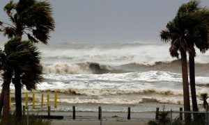 El huracán Rick toca tierra en México y desata fuertes lluvias