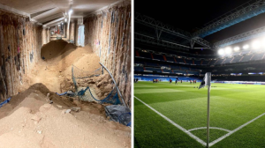 En FOTOS: “La cueva”, el sector donde se alojará el césped retráctil del Santiago Bernabéu