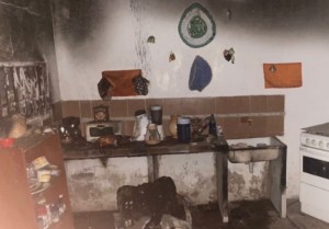 Dos heridos dejó explosión por fuga de gas doméstico en una vivienda de Aragua