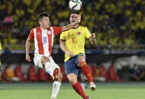 Colombia tambalea en sus aspiraciones a Catar-2022 al empatar ante Paraguay 