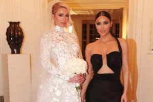El tierno gesto de Kim Kardashian con Paris Hilton en el día de su boda