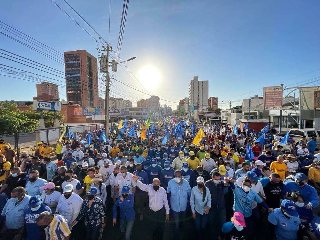 Manuel Rosales volvió a estremecer Maracaibo con gran cierre de campaña
