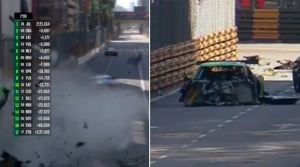 ¡ESPELUZNANTE! Accidente en el GP de Macao mandó a un piloto chino al hospital (VIDEO)